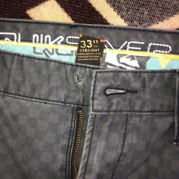 Rare Quiksilver straight-fit checkered pants - Picture 6 of 8